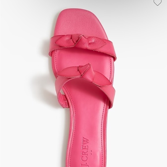 NEW J Crew Knotted-bow sandals BN873 - Picture 2 of 5